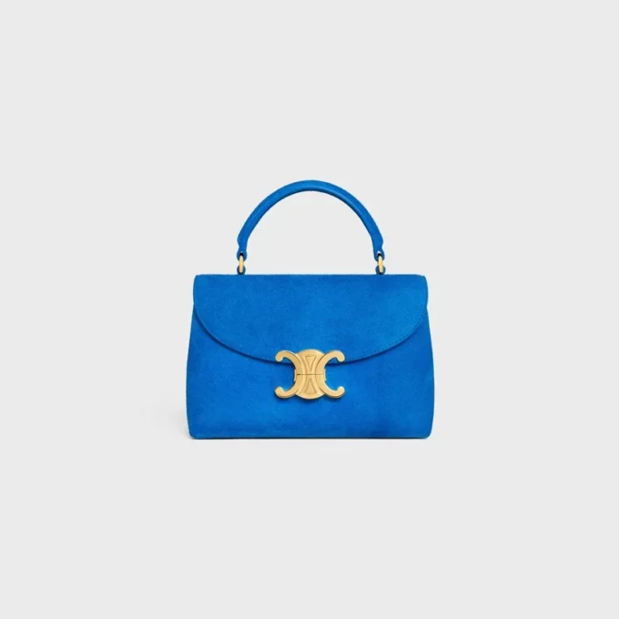 Teen Nino Bag in Suede Calfskin