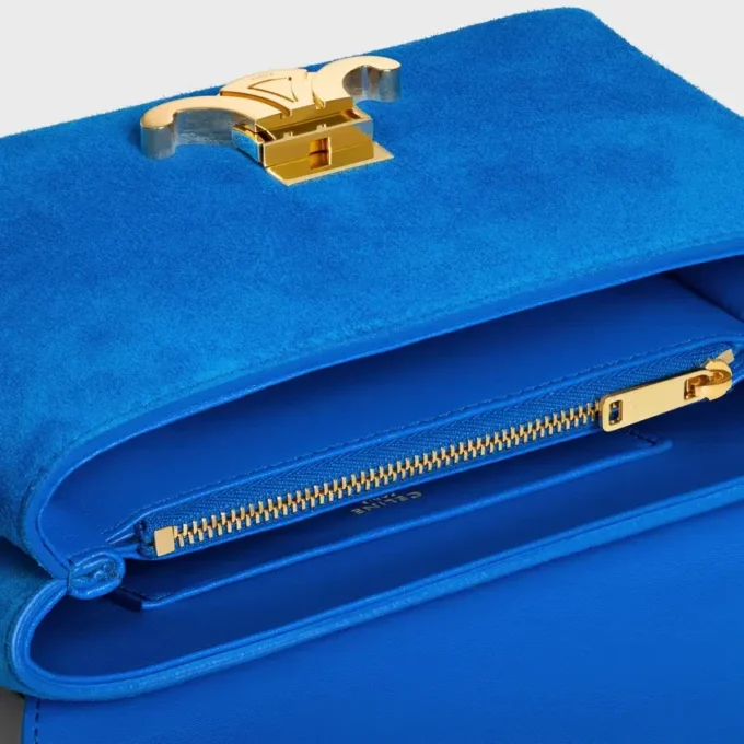 Teen Nino Bag in Suede Calfskin