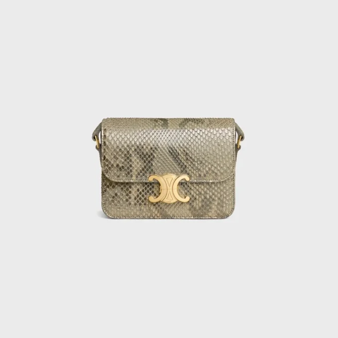 Teen Triomphe Bag in Pearly Python