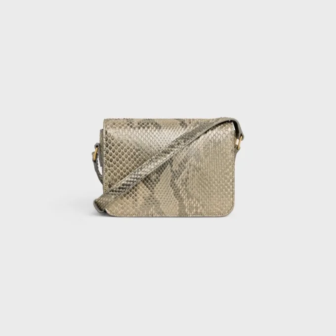 Teen Triomphe Bag in Pearly Python