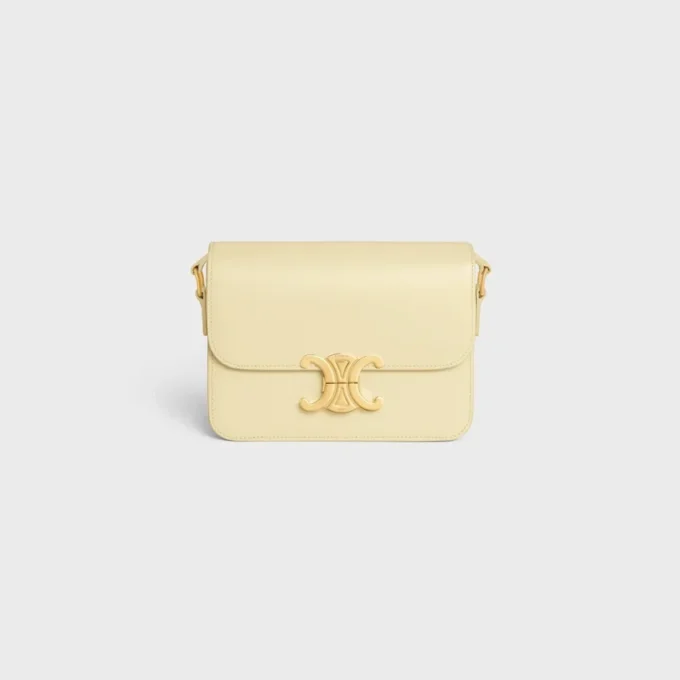 Teen Triomphe Bag in Shiny Calfskin