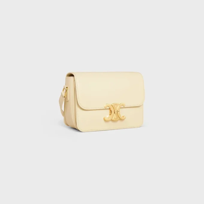 Teen Triomphe Bag in Shiny Calfskin
