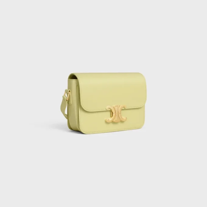 Teen Triomphe Bag in Shiny Calfskin