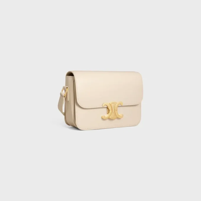 Teen Triomphe Bag in Shiny Calfskin