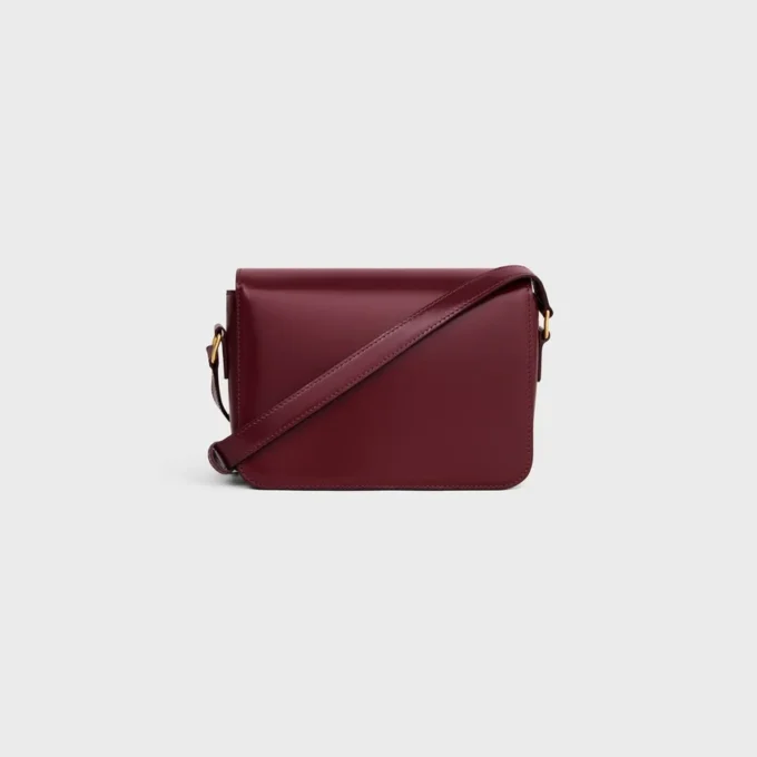 Teen Triomphe Bag in Shiny Calfskin
