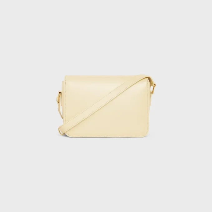 Teen Triomphe Bag in Shiny Calfskin