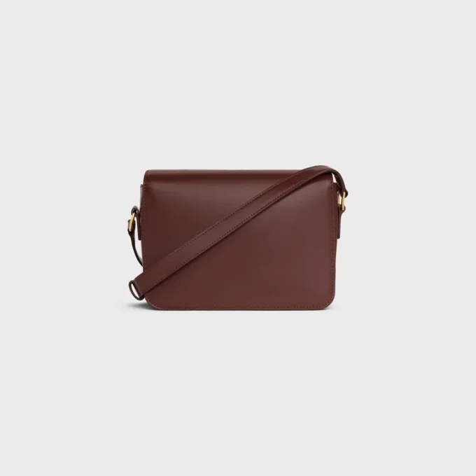 Teen Triomphe Bag in Shiny Calfskin