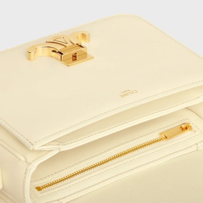 Teen Triomphe Bag in Shiny Calfskin