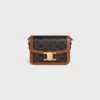 Teen Triomphe Bag in Triomphe Canvas and Calfskin