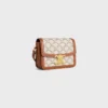 Teen Triomphe Bag in Triomphe Canvas and Calfskin
