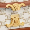 Teen Triomphe Bag in Triomphe Canvas and Calfskin