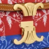 Teen Triomphe in Silk and Natural Calfskin