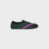 The Flat Sneaker in Gros Grain, Velvet, Suede Calfskin and Lambskin