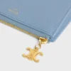 Three Pouches Set Triomphe Charms in Triomphe Canvas & Grained Calfskin