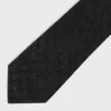 Tie in Mini Triomphe Silk Jacquard Tie in Mini Triomphe Silk Jacquard