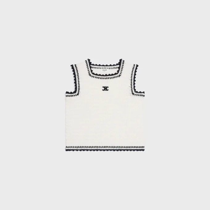 Top in Cotton Crochet