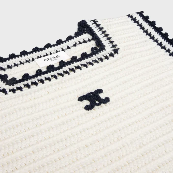 Top in Cotton Crochet