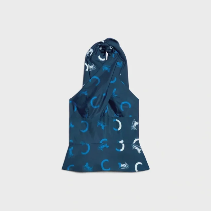 Top in Silk Twill Top in Silk Twill