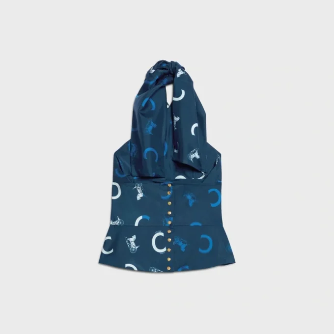 Top in Silk Twill Top in Silk Twill