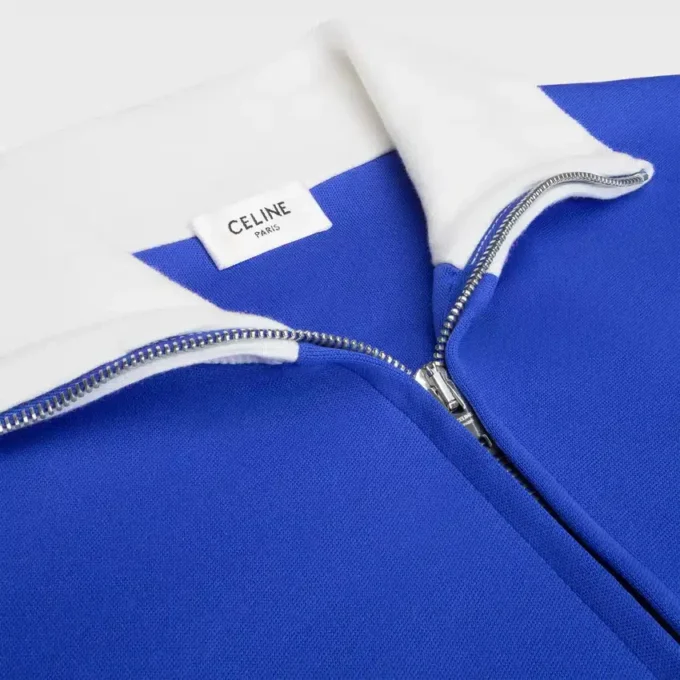Tracksuit Jacket in Double Face Jersey
