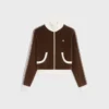 Tracksuit Jacket in Velvet Jersey Tracksuit Jacket in Velvet Jersey