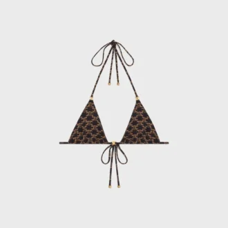 Triangle Top in Monogram Matte Jersey