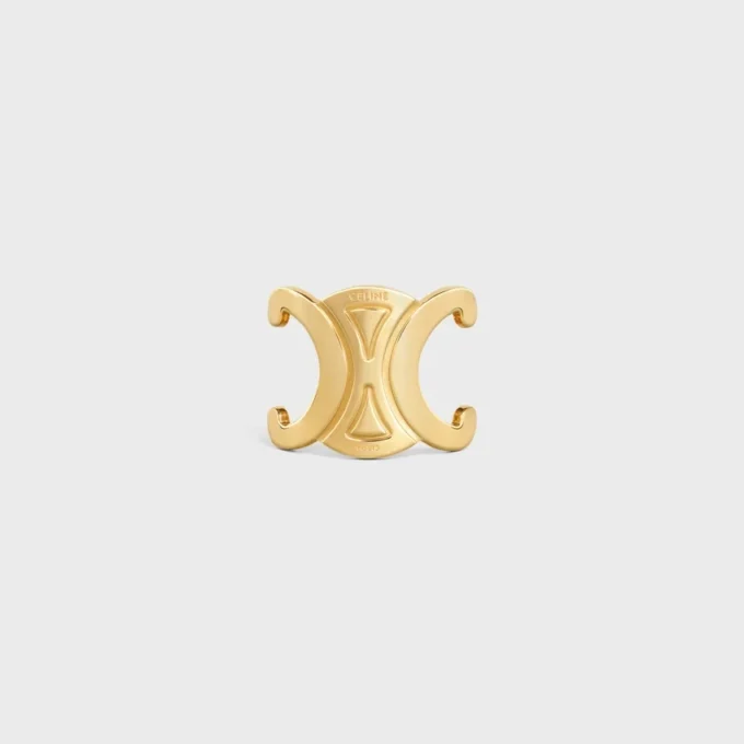 Triomphe Bag Ring in Metal