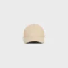 Triomphe Baseball Cap in Calfskin