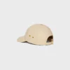 Triomphe Baseball Cap in Calfskin