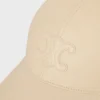 Triomphe Baseball Cap in Calfskin