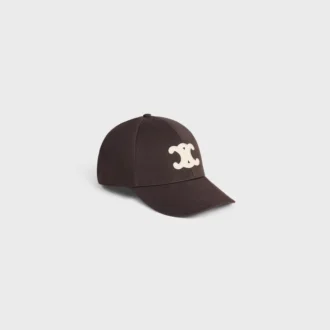 Triomphe Baseball Cap in Washed Cotton Gabardine