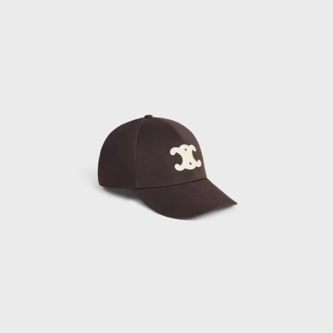 Triomphe Baseball Cap in Washed Cotton Gabardine