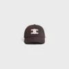 Triomphe Baseball Cap in Washed Cotton Gabardine