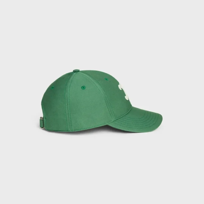 Triomphe Baseball Cap in Washed Cotton Gabardine