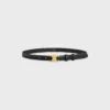 Triomphe Belt 18Mm in Taurillon Leather