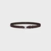 Triomphe Belt 25Mm in Natural Calfskin