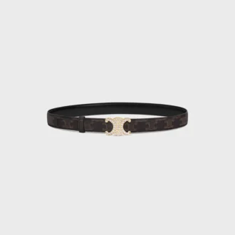 Triomphe Buckle & Reversible Strap 25Mm