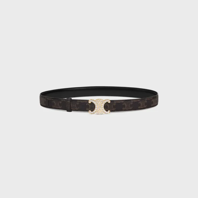 Triomphe Buckle & Reversible Strap 25Mm