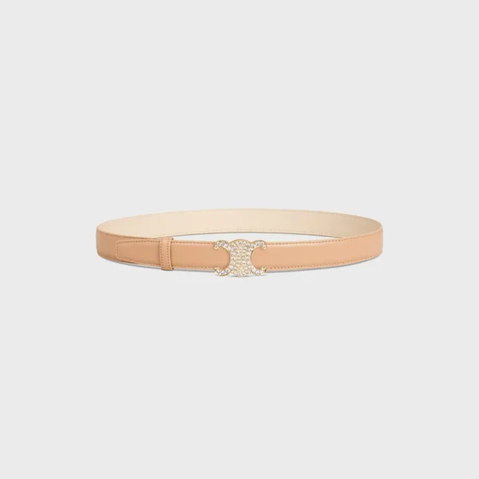 Triomphe Buckle & Reversible Strap 25Mm Triomphe Buckle & Reversible Strap 25Mm