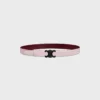 Triomphe Buckle & Reversible Strap 25Mm Triomphe Buckle & Reversible Strap 25Mm