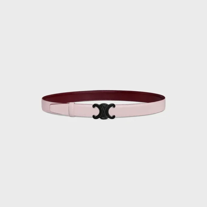 Triomphe Buckle & Reversible Strap 25Mm Triomphe Buckle & Reversible Strap 25Mm