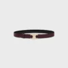 Triomphe Buckle & Reversible Strap 25Mm Triomphe Buckle & Reversible Strap 25Mm