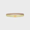 Triomphe Buckle & Reversible Strap 25Mm Triomphe Buckle & Reversible Strap 25Mm