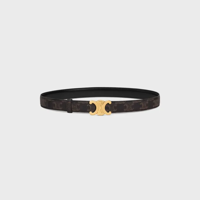 Triomphe Buckle & Reversible Strap 25Mm