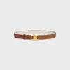 Triomphe Buckle & Reversible Strap 25Mm