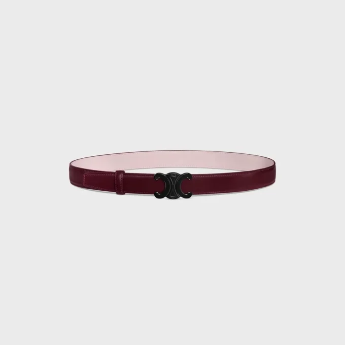 Triomphe Buckle & Reversible Strap 25Mm Triomphe Buckle & Reversible Strap 25Mm