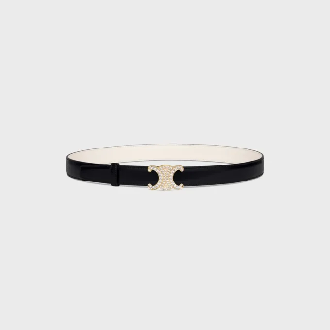 Triomphe Buckle & Reversible Strap 25Mm Triomphe Buckle & Reversible Strap 25Mm