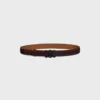 Triomphe Buckle & Reversible Strap 25Mm Triomphe Buckle & Reversible Strap 25Mm