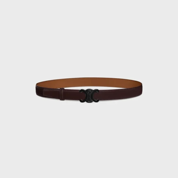 Triomphe Buckle & Reversible Strap 25Mm Triomphe Buckle & Reversible Strap 25Mm