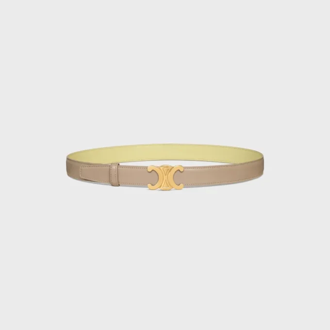 Triomphe Buckle & Reversible Strap 25Mm Triomphe Buckle & Reversible Strap 25Mm